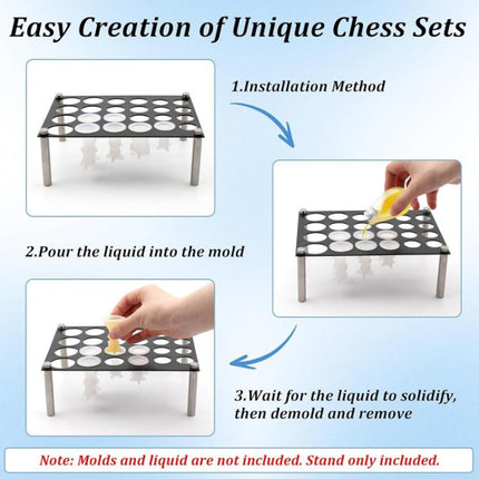 24-Hole Chess Mold Stand