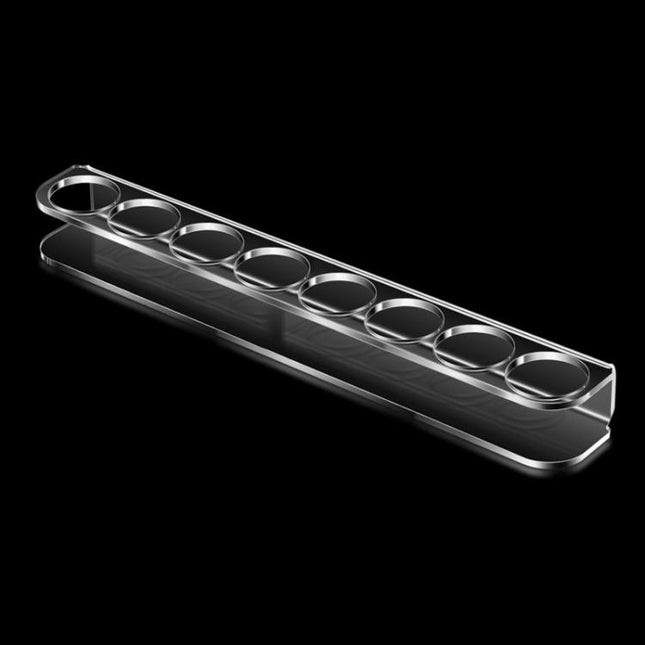 8-Hole Acrylic Small Bottle Stand Rack