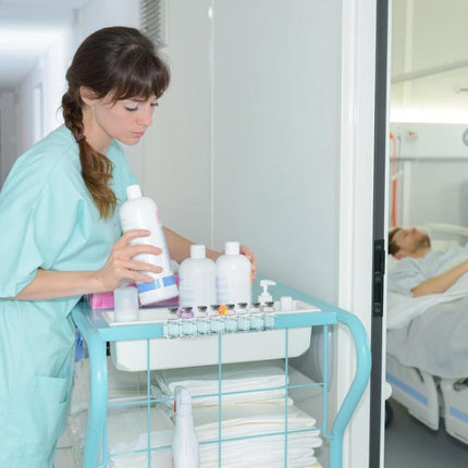 8-Hole Acrylic Small Bottle Stand Rack