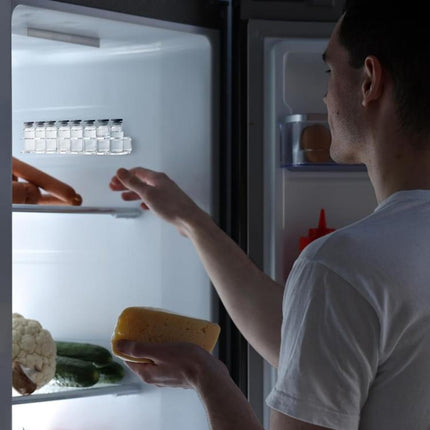 8-Hole Acrylic Small Bottle Stand Rack