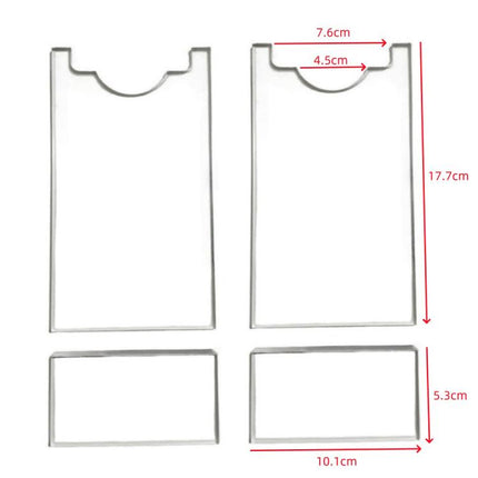5mm Sofa Mattress Baffle Universal Wall Acrylic Gasket