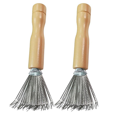 Stainless Steel Comb Cleaning Brush Air Cushion Comb Hair Removal Small Brush