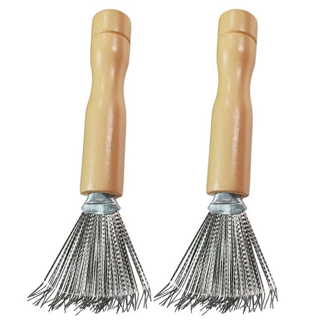 Stainless Steel Comb Cleaning Brush Air Cushion Comb Hair Removal Small Brush