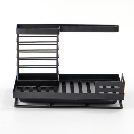 Kitchen Dishcloth Holder Sponge Drying Rack With Drain Tray - DealBuddy