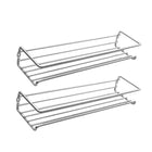 2pcs /Pack Wall Mounted Spice Rack Multi-Layer Seasoning Bottle Storage Holder