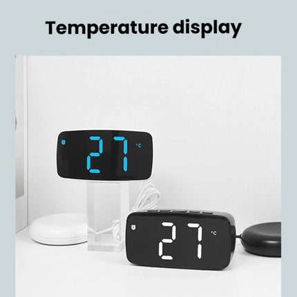 LED Electronic Alarm Clock Bedside Vibrator Clock