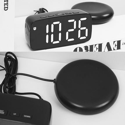 LED Electronic Alarm Clock Bedside Vibrator Clock