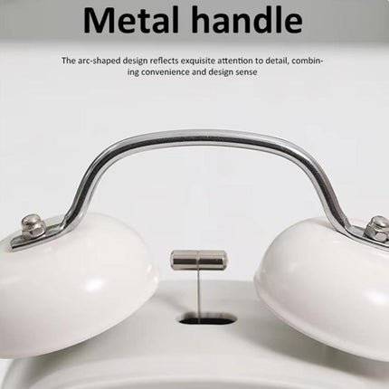 Loud Metal Powerful Ringing Clock LED Multifunction Clock