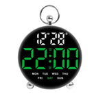 LED Multi-Function Digital Clock Student Desktop Digital Timepiece Plug-in Alarm Clock