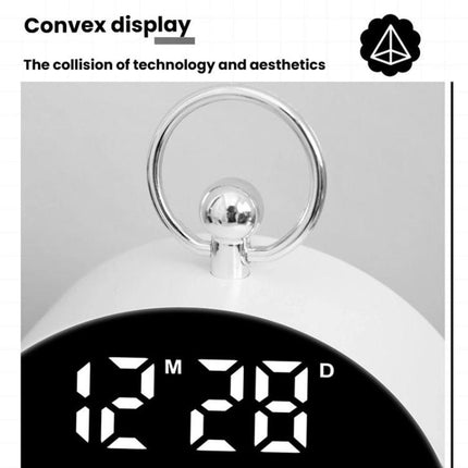 LED Multi-Function Digital Clock Student Desktop Digital Timepiece Plug-in Alarm Clock