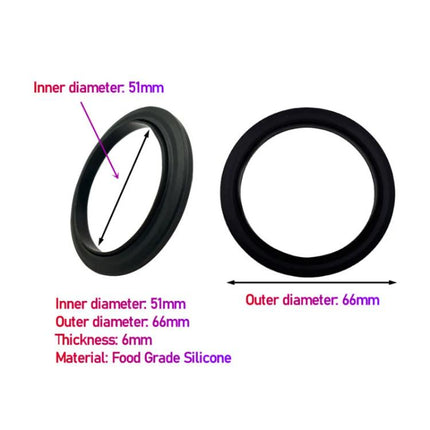 Silicone Gasket Replacement For Ninja Premier Series ES601 / ES655 / ES701 Group Head Seal