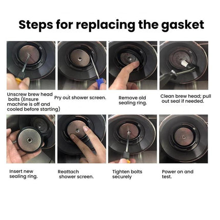 Silicone Gasket Replacement For Ninja Premier Series ES601 / ES655 / ES701 Group Head Seal