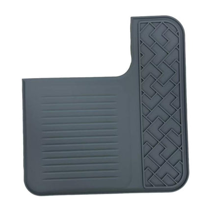 For Ninja Luxe Cafe ES601 Coffee Machine Top Silicone Mat Protection Pad, Top Mat Gray, Top Mat Black
