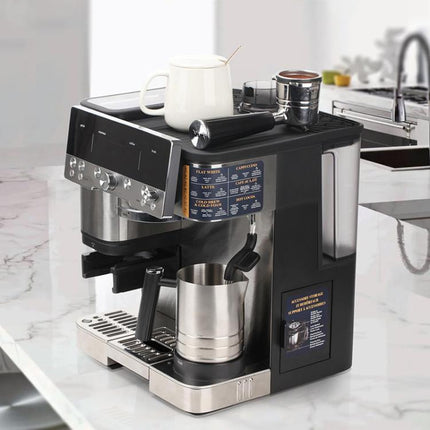 For Ninja Luxe Cafe ES601 Coffee Machine Top Silicone Mat Protection Pad, Top Mat Gray, Top Mat Black