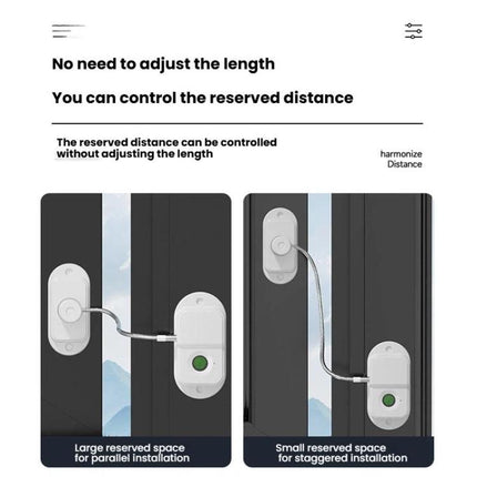 Fingerprint Child Safety Lock Window Fridge Positioner Restrictor