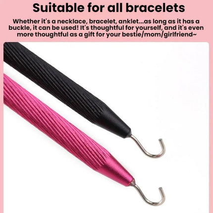 10pcs Jewelry Wearing Hooks Bracelet Metal Aids