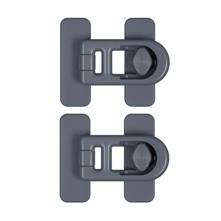 2pcs Child Proof Refrigerator Lock No-Drill Anti-Pinch Baby Safety Lock