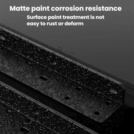 2pcs Floating Stand Support Bracket Desk Support Bracket Wall-Mounted Floating Bracket