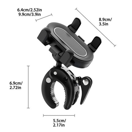 Phone Holder With Secure Clamp For Baby Strollers / Infant Pushchairs