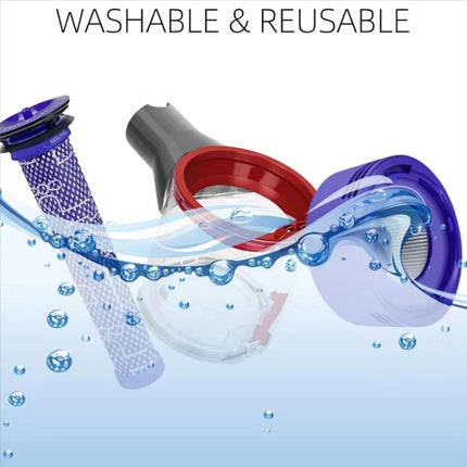 Dust Bin & Pre/Post Filters For Dyson V7 V8 SV10 SV11 Vacuum Cleaners