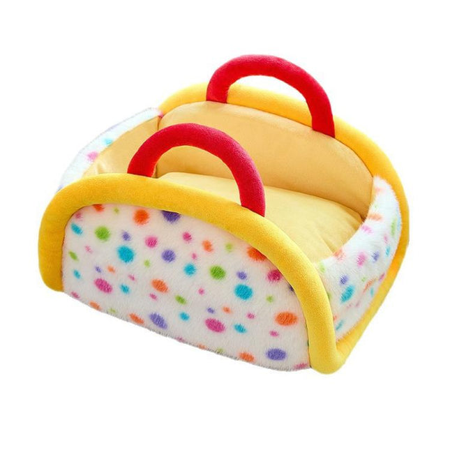 Winter Semi-Enclosed Warm Portable Cat Bed, S, M, L - DealBuddy