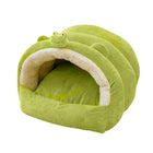 Thickened Warm Semi-Enclosed Cat Bed for Winter, 36x36x32cm, 48x40x38cm, 55x50x36cm - DealBuddy