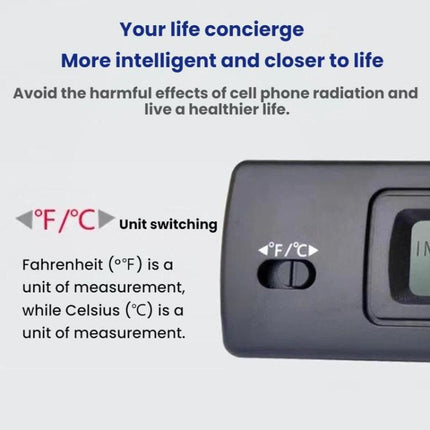 Mini Embedded Waterproof Large Screen Electronic Digital Display Thermometer - DealBuddy