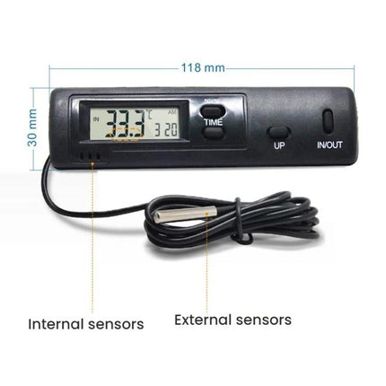 Digital Electronic Internal External Thermometer With Probe - DealBuddy