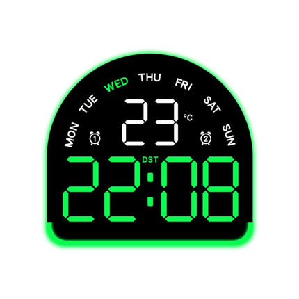 LED Ambient Light Electronic Clock Multifunctional Alarm Clock Home Lighting Table Clock