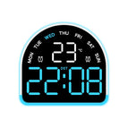 White Shell Blue Light