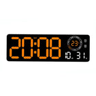 Night Glow Living Room Wall Clock Simple LED Digital Clock