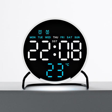 Desktop LED Clock With Alarm Night Light Multifunctional Clock
