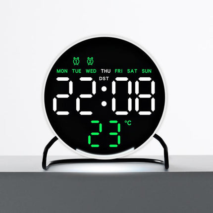 Desktop LED Clock With Alarm Night Light Multifunctional Clock