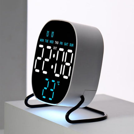 Desktop LED Clock With Alarm Night Light Multifunctional Clock