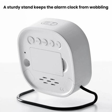 Desktop LED Clock With Alarm Night Light Multifunctional Clock