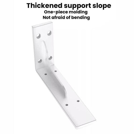 2pcs Triangle Support Bracket Wall-Mounted Right-Angle Iron Bracket