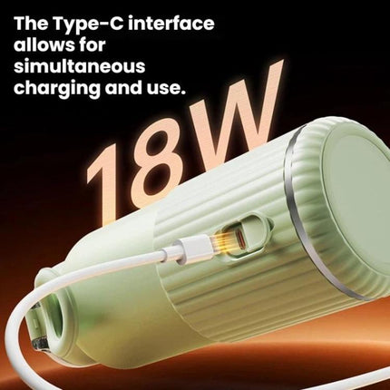 Portable Baby Bottle Warmer 15000mAh Wireless Smart Heating Cup with Adjustable Temp & Constant 48H Warm, IPX6 Waterproof