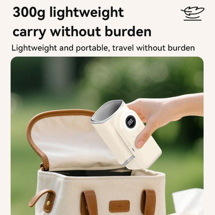 Portable Baby Bottle Warmer Sleeve Wireless Heating Sleeve Built-in 10000mAh Battery & Night Light