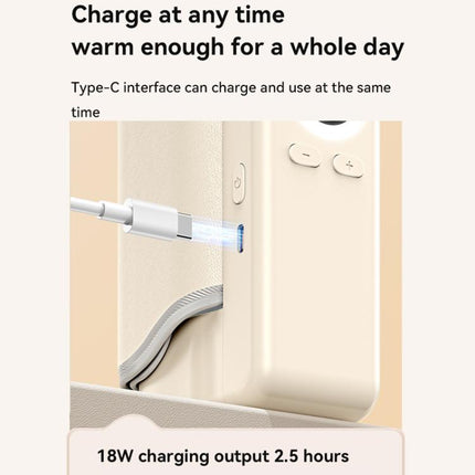 Portable Baby Bottle Warmer Sleeve Wireless Heating Sleeve Built-in 10000mAh Battery & Night Light