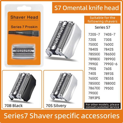 Replacement Shaver Head For Braun Series 7 Shavers 720S-7 / 740S-7 / 720S / 730S / 750CC / 760CC, 70B, 70S - DealBuddy
