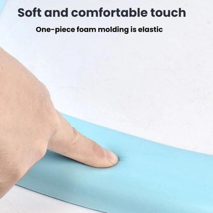 Thickened EAV Toilet Cover Foam Soft Toilet Cover, White O-shaped, Blue O-shaped, White V-shaped, Blue V-shaped - DealBuddy