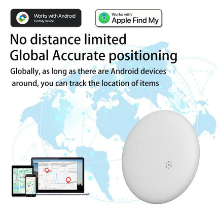 Pet Cat Tracker Collar With S10 GPS Locator, Compatible with Apple Find My, Compatible with Google Find My, Dual System for iOS & Android - DealBuddy