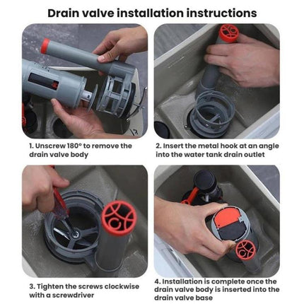 Toilet Tank Universal Flush Waterer Toilet P, Water Inlet Valve, 20cm Drainage Valve, 24cm Drainage Valve, 28cm Drainage Valve, Water Inlet Valve+20cm Drainage Valve, Water Inlet Valve+24cm Drainage Valve, Water Inlet Valve+28cm Drainage Valve         ... - DealBuddy