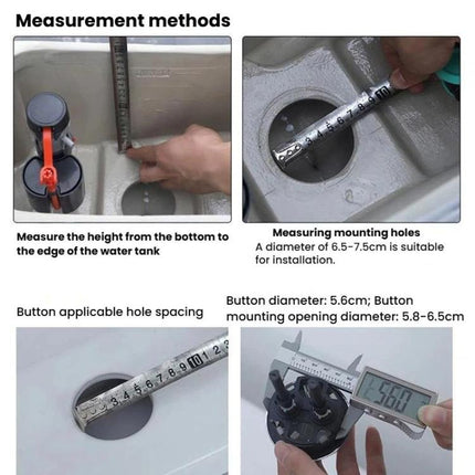Toilet Tank Universal Flush Waterer Toilet P, Water Inlet Valve, 20cm Drainage Valve, 24cm Drainage Valve, 28cm Drainage Valve, Water Inlet Valve+20cm Drainage Valve, Water Inlet Valve+24cm Drainage Valve, Water Inlet Valve+28cm Drainage Valve         ... - DealBuddy