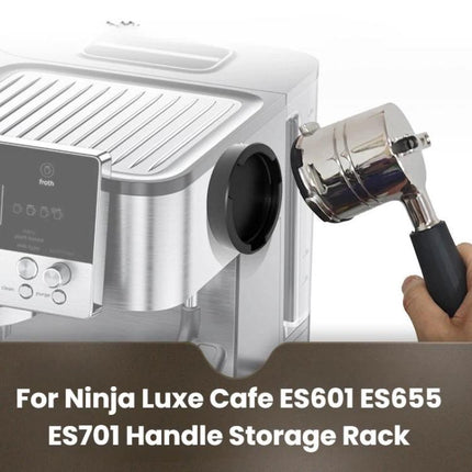 For Ninja Luxe Cafe ES601 ES655 ES701 Handle Storage Rack Adhesive Wall Mount No Drill Tool-Free Organizer, Handle Storage Rack - DealBuddy