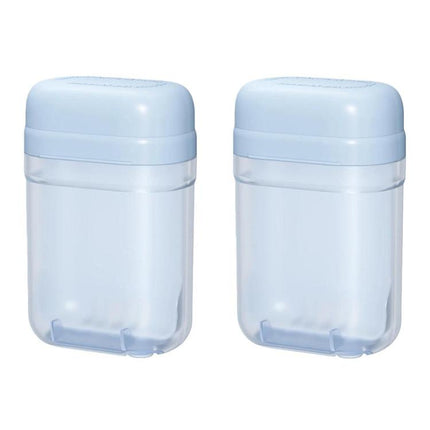 2pcs Sealed Soap Box With Lid Drainage Portable Storage Container - DealBuddy