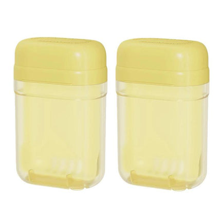2pcs Sealed Soap Box With Lid Drainage Portable Storage Container - DealBuddy