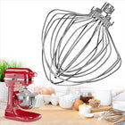 11-Wire Stainless Steel Whisk Attachment for KitchenAid 7 Quart Bowl-Lift Stand Mixer - DealBuddy