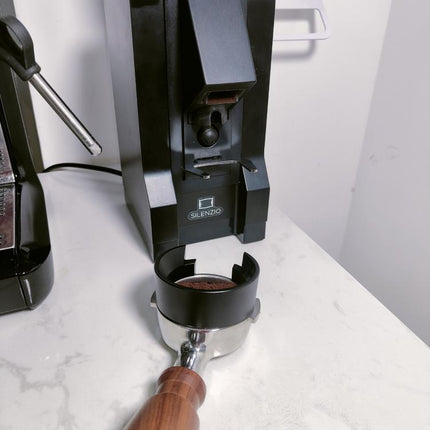 58mm Magnetic Dosing Ring for Eureka Mignon Grinders Coffee Dosing Funnel Reduces Mess and Grounds Retention - DealBuddy