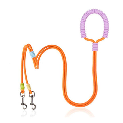 One To Two Anti-escape P-chain Dog Leash - DealBuddy